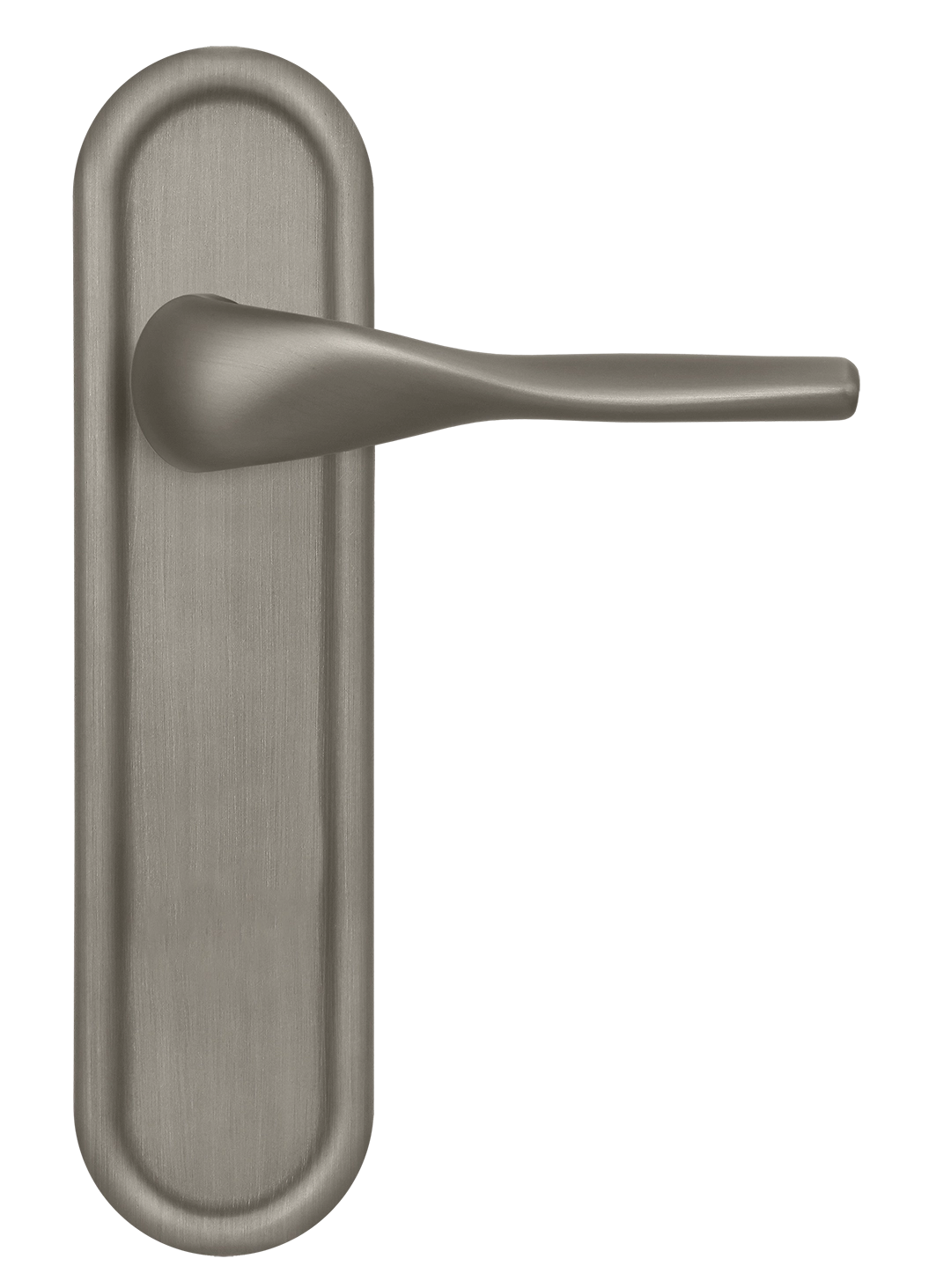 Ручка дверная LVB PLR SMI на планке, цвет Весенняя дымка/Spring Mist фото купить в Твери