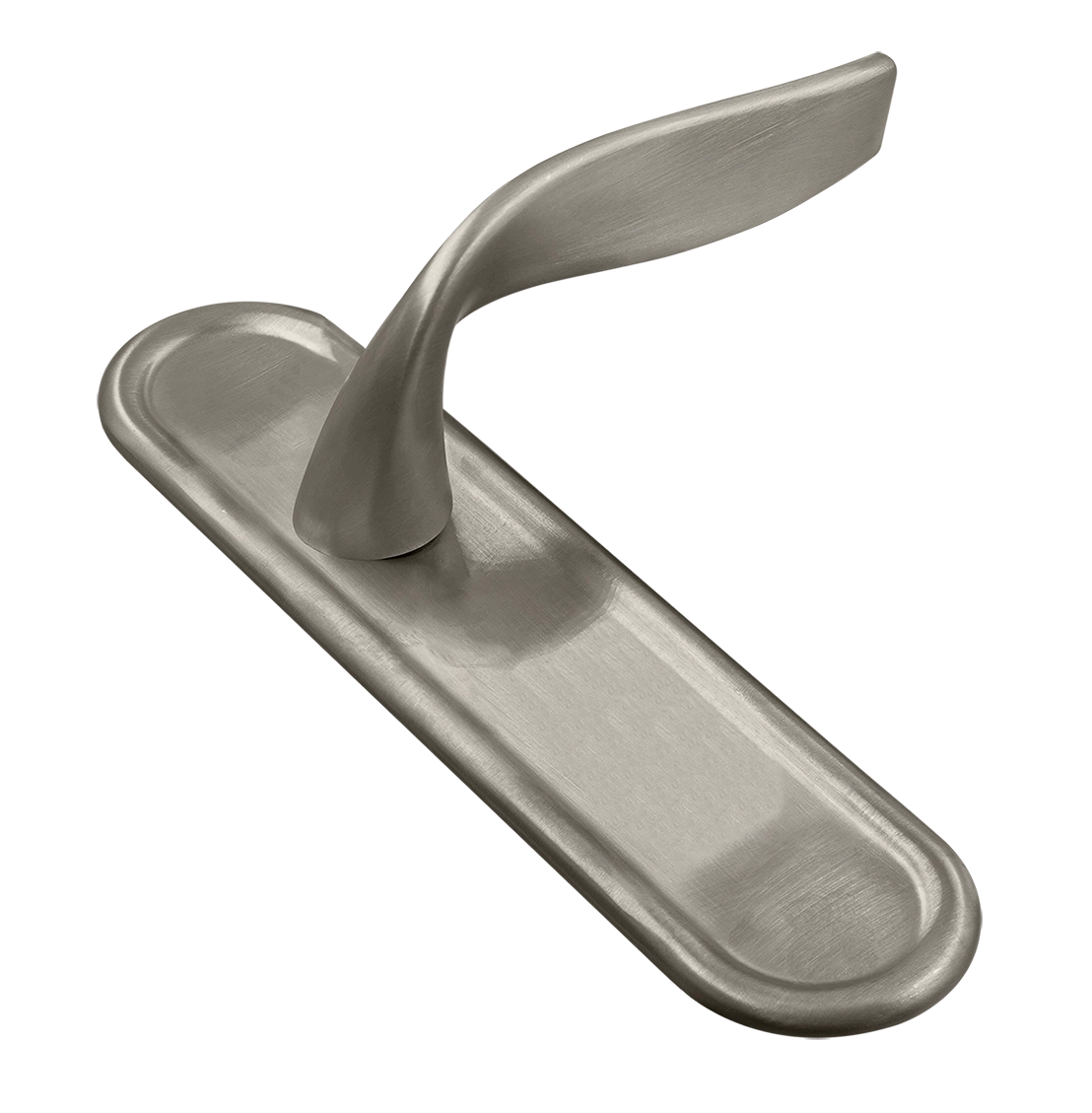 Ручка дверная SKYSCRAPER PLR SMI на планке, цвет Весенняя дымка/Spring Mist фото купить Тверь