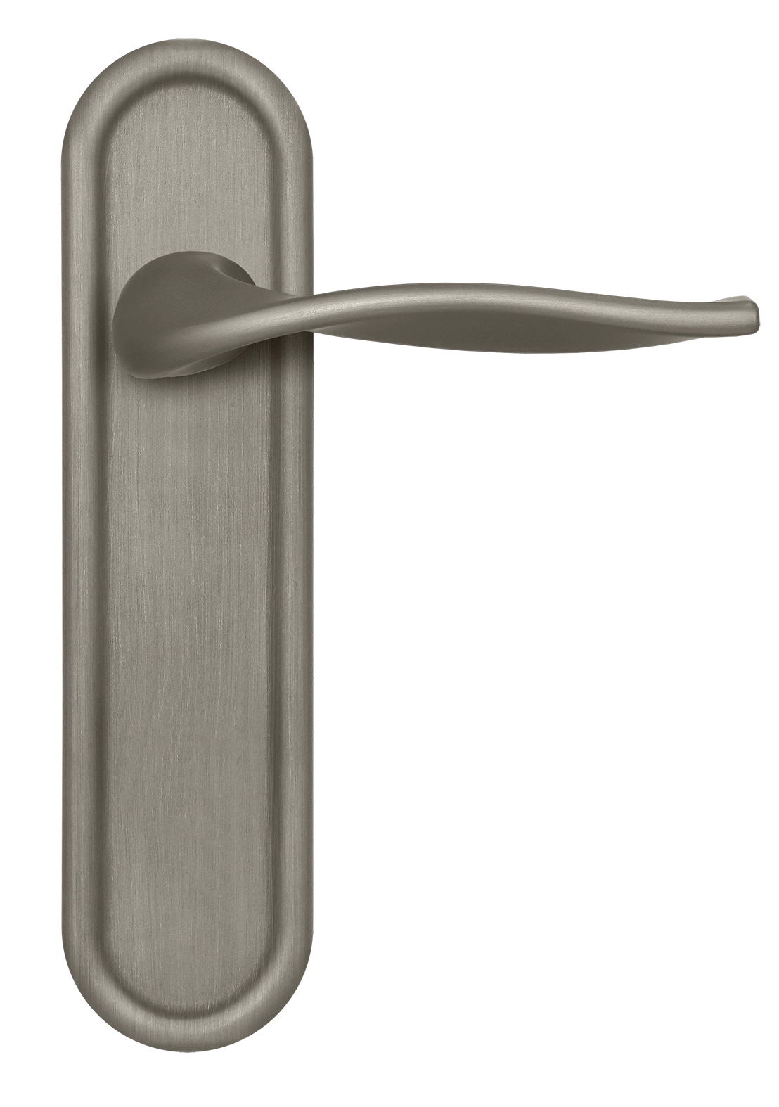 Ручка дверная SKYSCRAPER PLR SMI на планке, цвет Весенняя дымка/Spring Mist фото купить в Твери