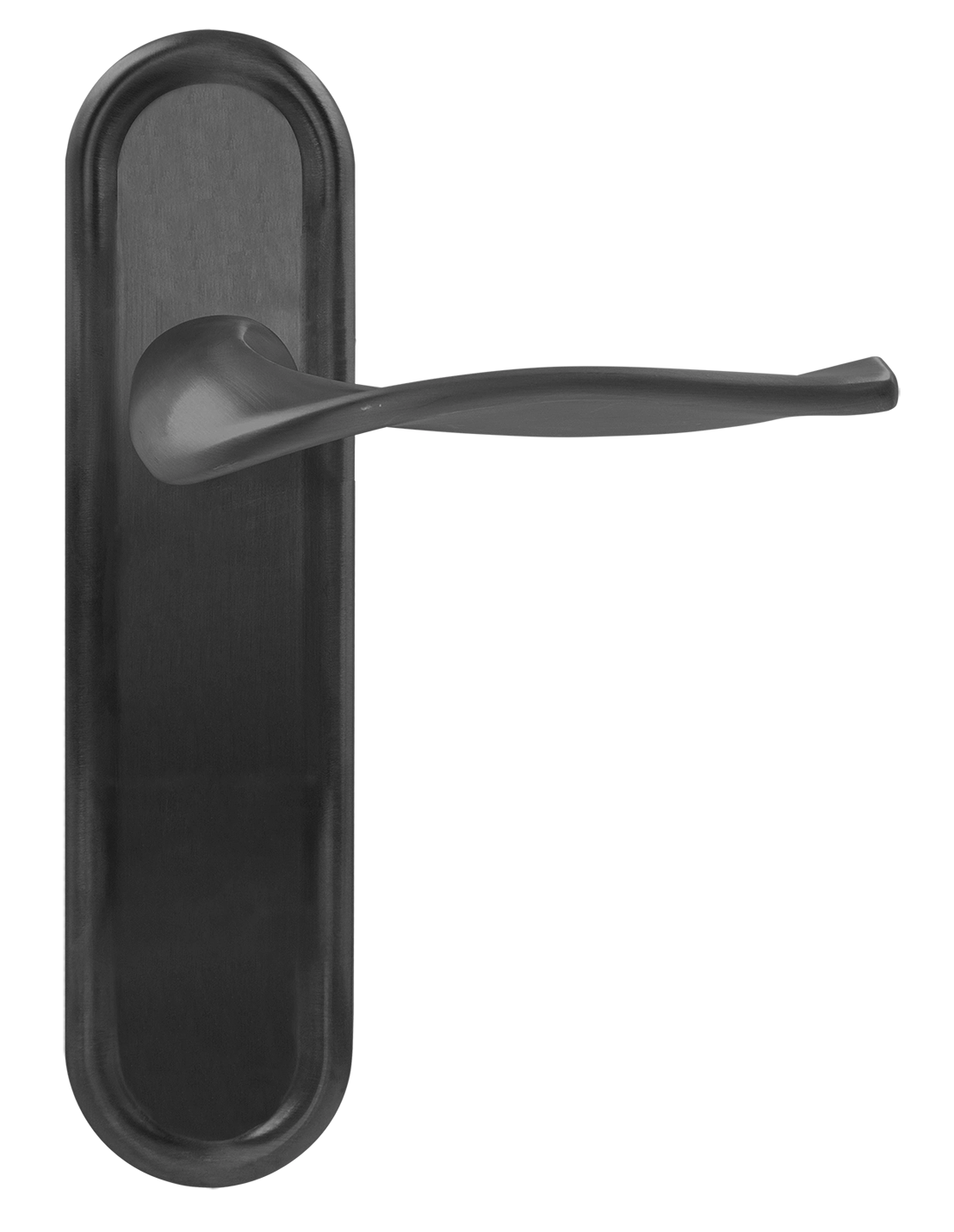 Ручка дверная SKYSCRAPER PLR SST на планке, цвет Летняя гроза/Summer Storm фото купить в Твери