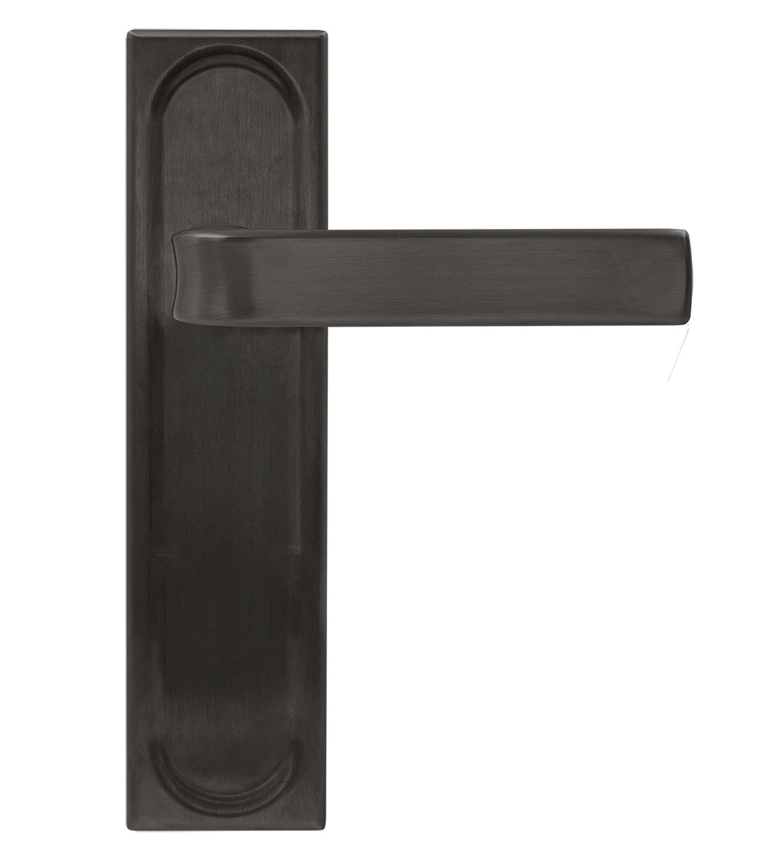 Ручка дверная THE BUS STATION PLS SST на планке, цвет Летняя гроза/Summer Storm фото купить в Твери