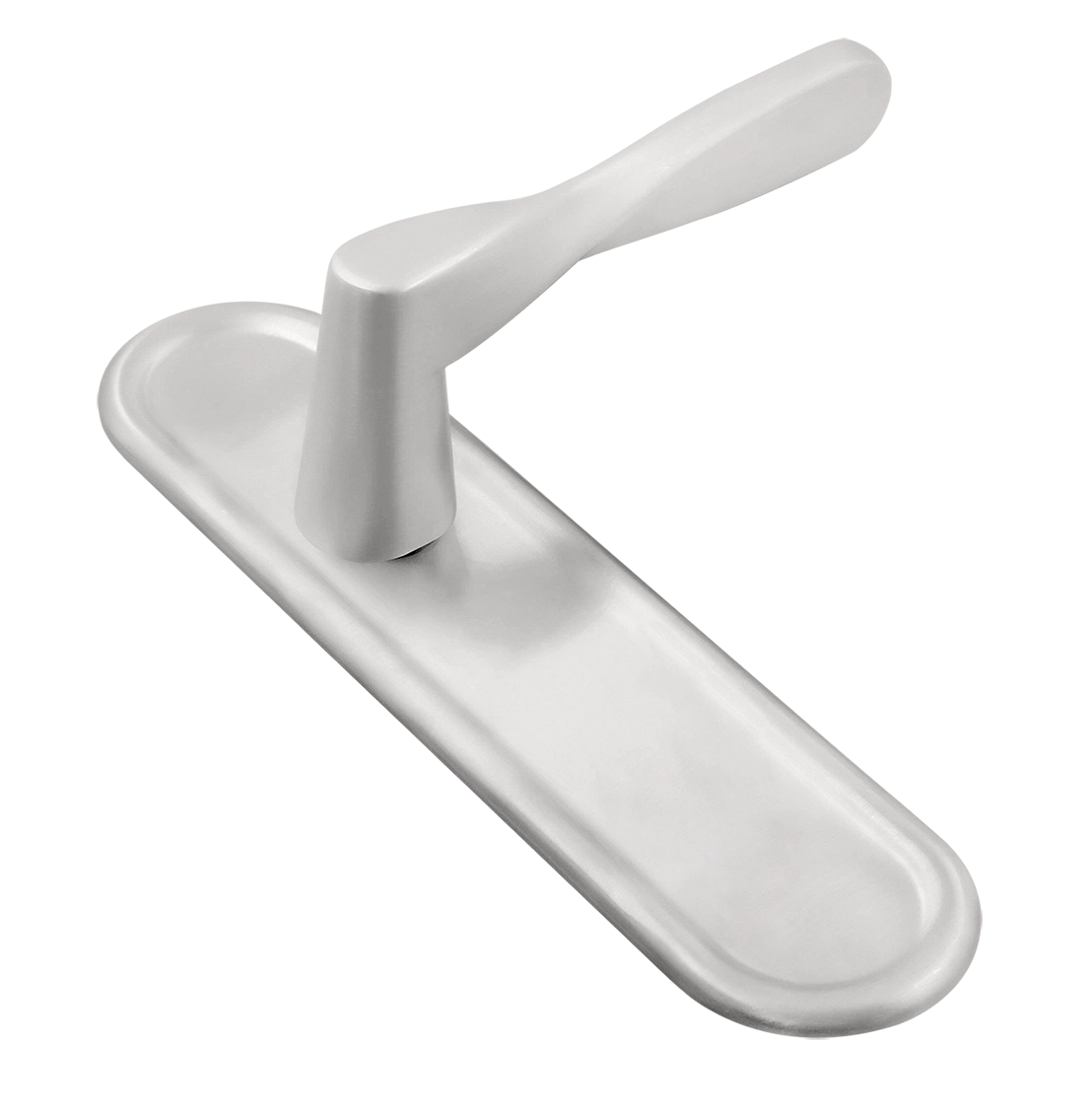 Ручка дверная THE OLYMPICS PLR SSW на планке, цвет Стокгольмский снегопад/Stockholm Snowfall фото купить Тверь