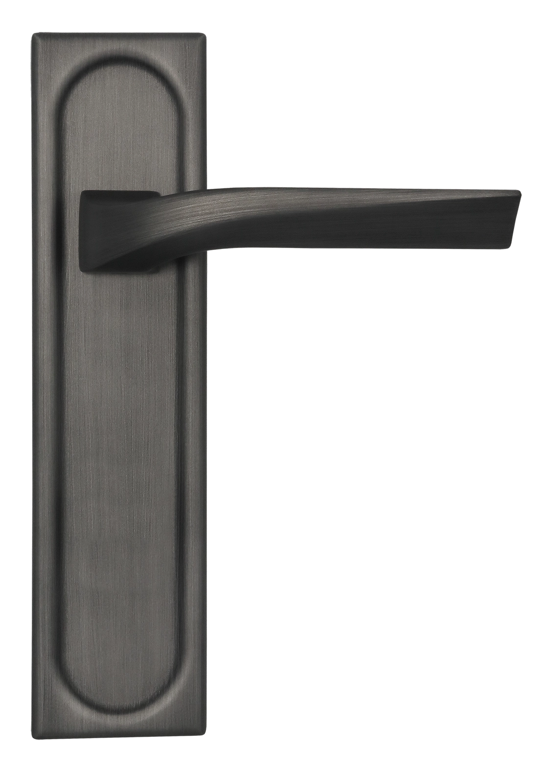 Ручка дверная WD CONCERT HALL PLS SST на планке, цвет Летняя гроза/Summer Storm фото купить в Твери