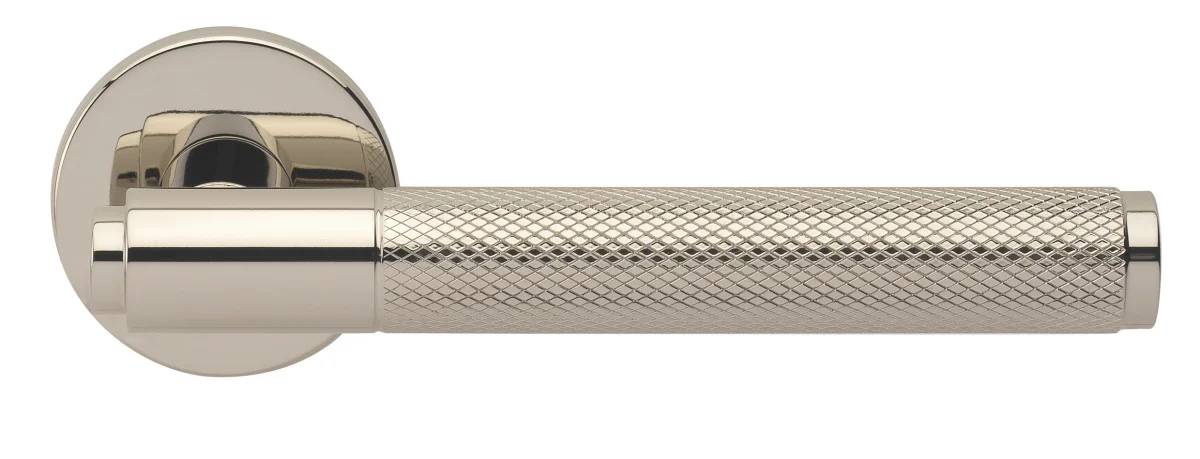 BRIDGE R6 NIS, ручка дверная с усиленной розеткой, цвет -  матовый никель фото купить Тверь