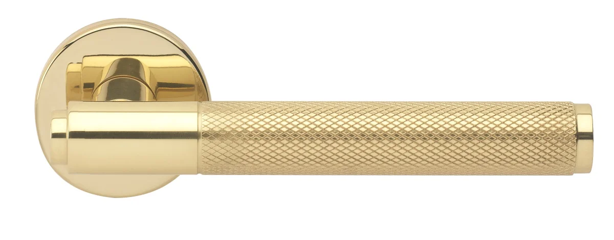 BRIDGE R6 OTL, ручка дверная с усиленной розеткой, цвет -  золото фото купить Тверь