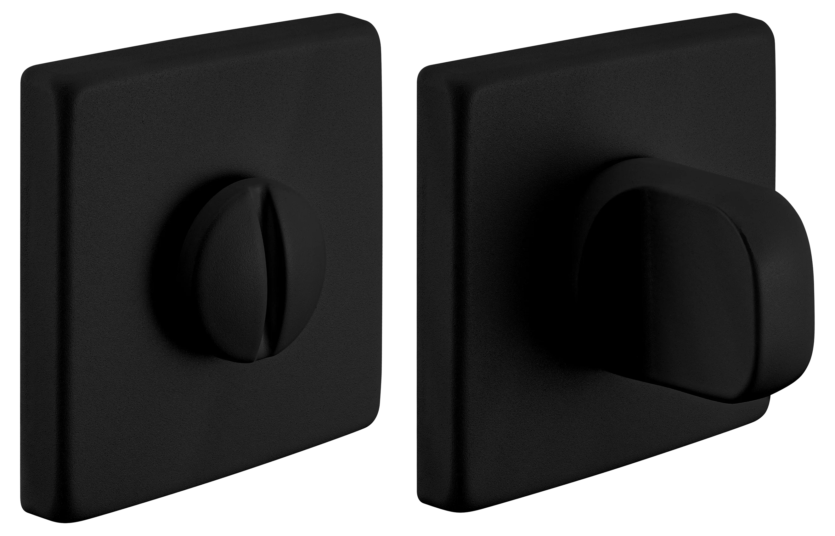LUX-WC-S5 NERO, завертка дверная, цвет - черный фото купить Тверь