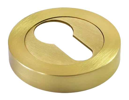 LUX-KH-R2 OSA, накладка на евроцилиндр, цвет - матовое золото фото купить Тверь