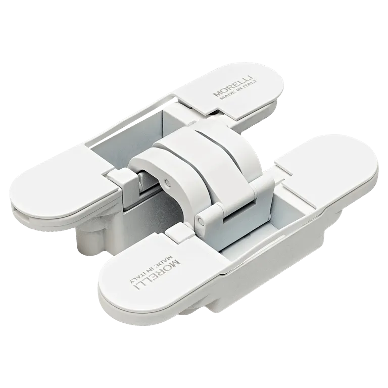 Петля скрытая HH-20 W, врезная с 3D-регулировкой, вес полотна до 60 кг, цвет белый фото купить Тверь