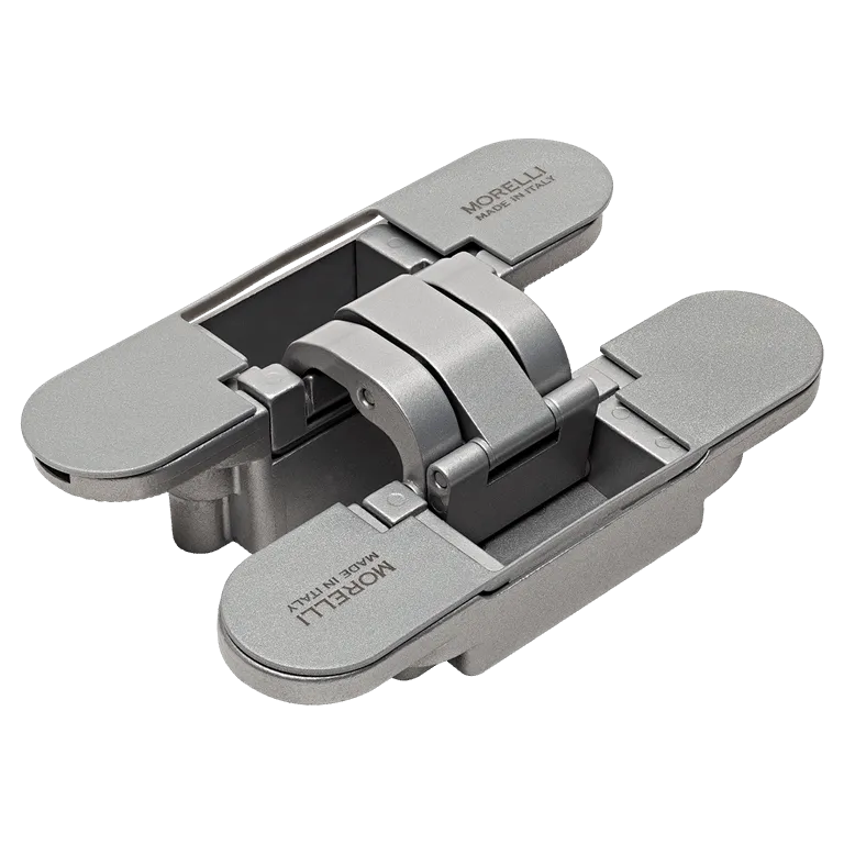 Петля скрытая HH-20 SC, врезная с 3D-регулировкой, вес полотна до 60 кг, цвет матовый хром фото купить Тверь