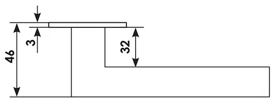 STONE S1 OBR, ручка дверная, цвет -  кофе фото фурнитура Тверь